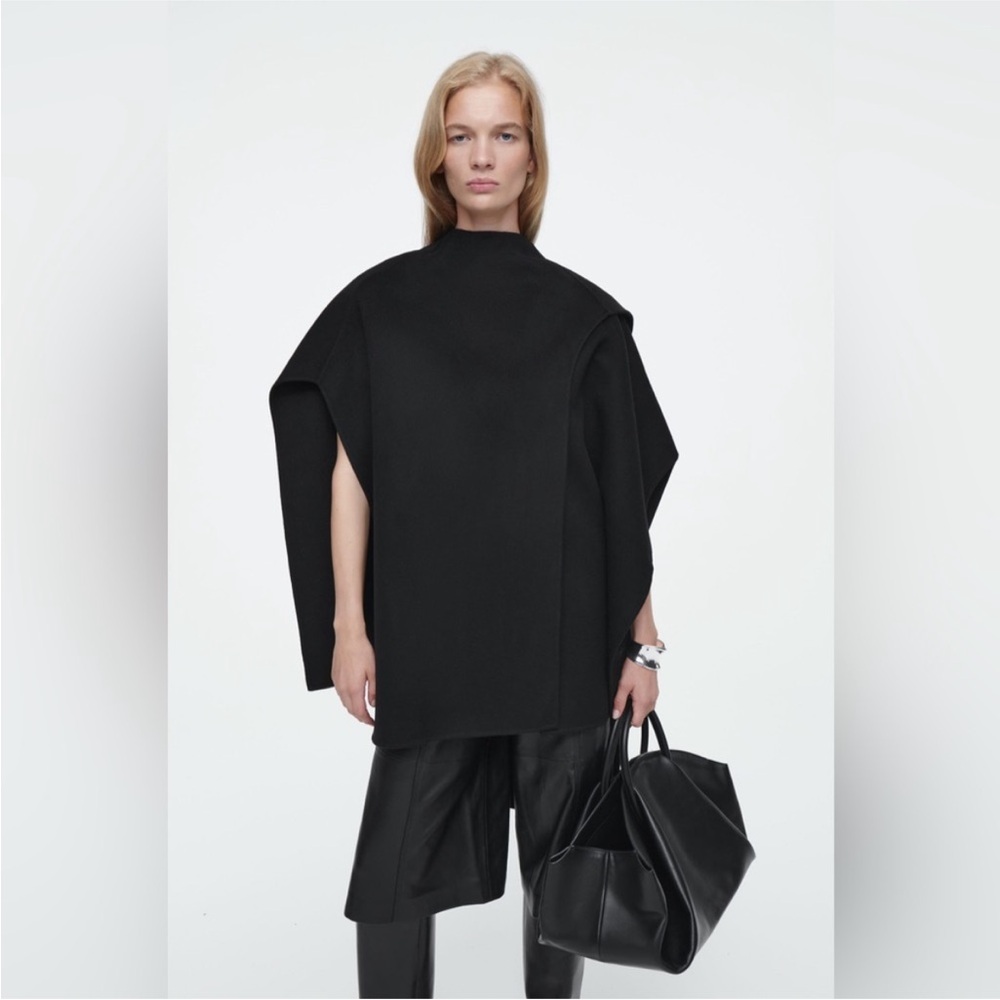 NWT COS Wool Blend Cape - O/S